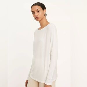 VINCE WHITE PRIMA COTTON TOP